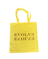 Mirrored “EVOLV3” canvas bag